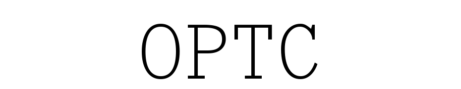 Optimus CTT Yazı tipi ücretsiz indir